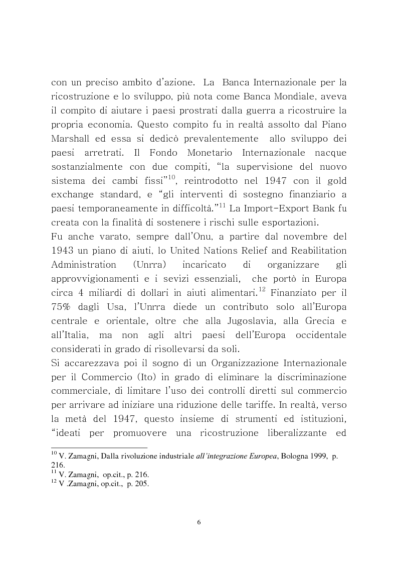 Anteprima della tesi: Il Piano Marshall in Francia, Pagina 7