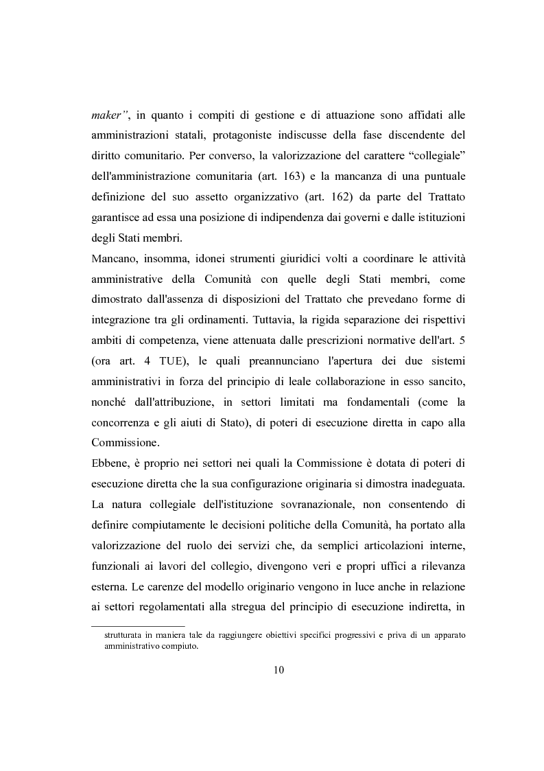Anteprima della tesi: L'ACER nel quadro dei cambiamenti che interessano le agenzie europee, Pagina 4