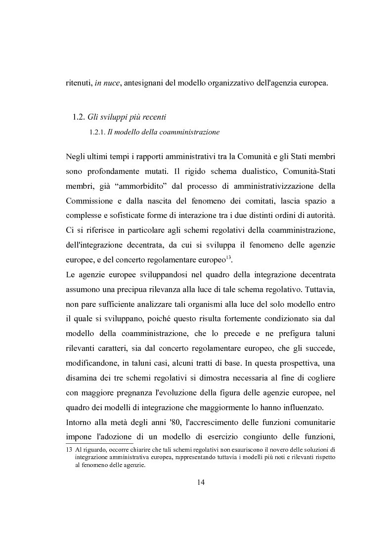 Anteprima della tesi: L'ACER nel quadro dei cambiamenti che interessano le agenzie europee, Pagina 8