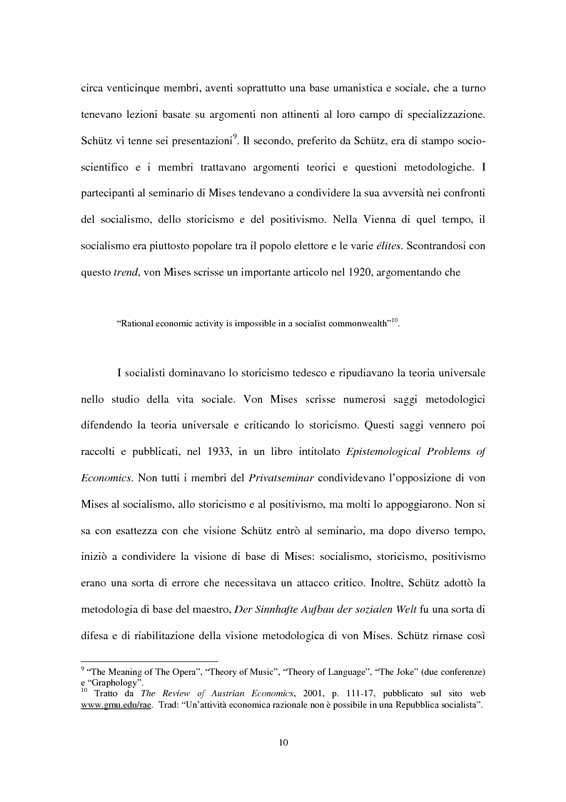 Anteprima della tesi: Alfred Schütz: l’intersoggetivitá. Traduzione in italiano del testo ''The Problem of Transcendental Intersubjectivity in Husserl'', Pagina 7