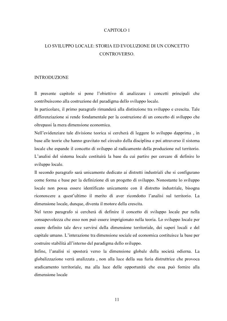 Anteprima della tesi: Petrolio e sviluppo locale. Il caso Basilicata, Pagina 6