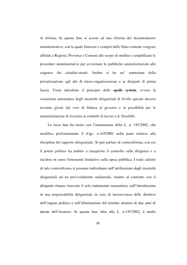 Anteprima della tesi: Il potere disciplinare nel lavoro pubblico, Pagina 9