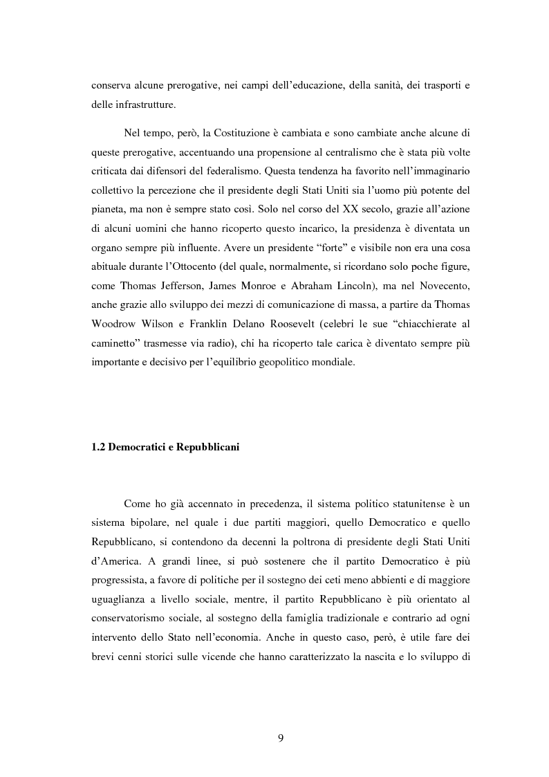 Anteprima della tesi: Media e consenso elettorale. Il caso della campagna presidenziale USA 2012: il duello Obama - Romney, Pagina 4