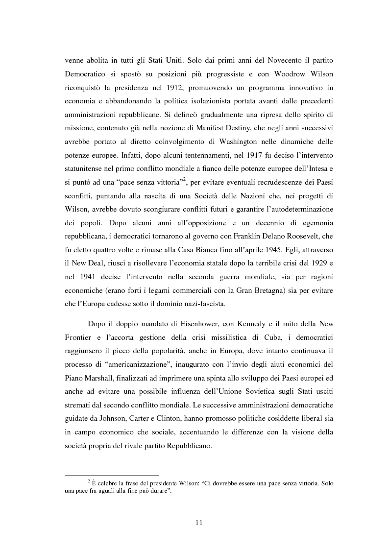 Anteprima della tesi: Media e consenso elettorale. Il caso della campagna presidenziale USA 2012: il duello Obama - Romney, Pagina 6