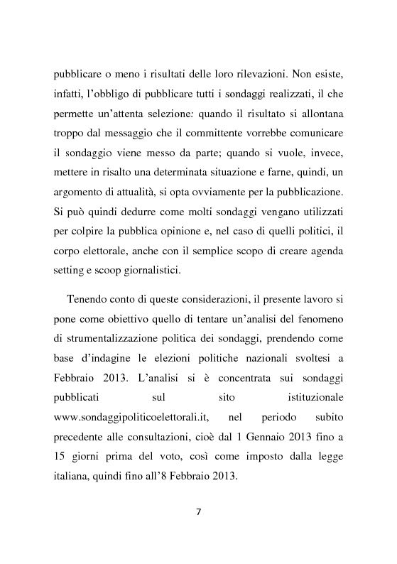 Anteprima della tesi: Il ruolo dei sondaggi politici nella democrazia: il caso delle elezioni politiche del 2013., Pagina 4