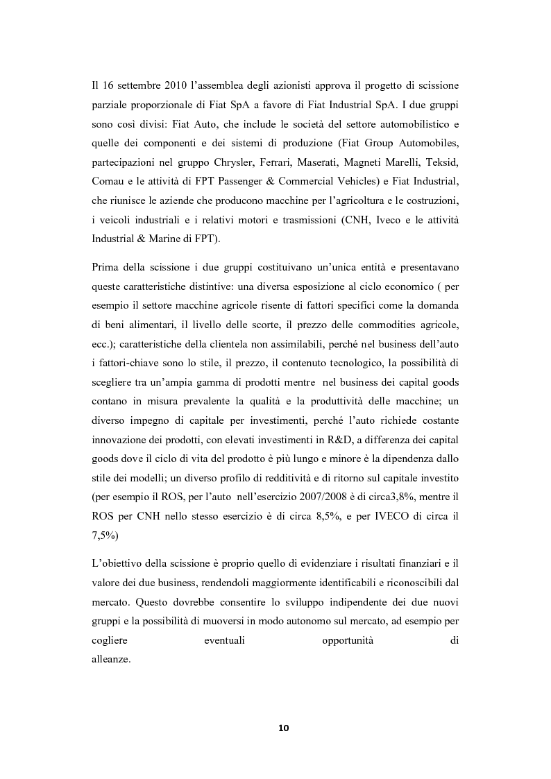 Anteprima della tesi: Il Caso Fiat: un'analisi comparata, Pagina 8