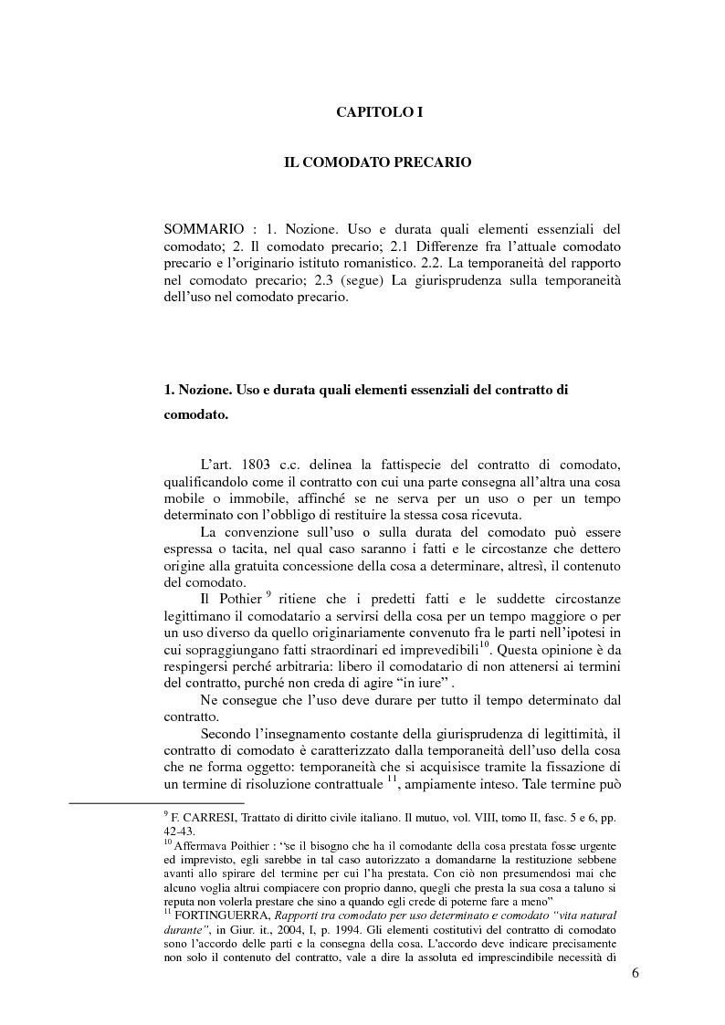 Uso E Durata Quali Elementi Essenziali Del Contratto Di