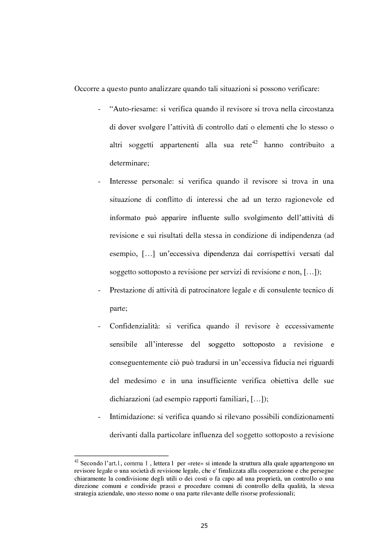 Estratto dalla tesi: Controlli esterni sulle S.p.A.