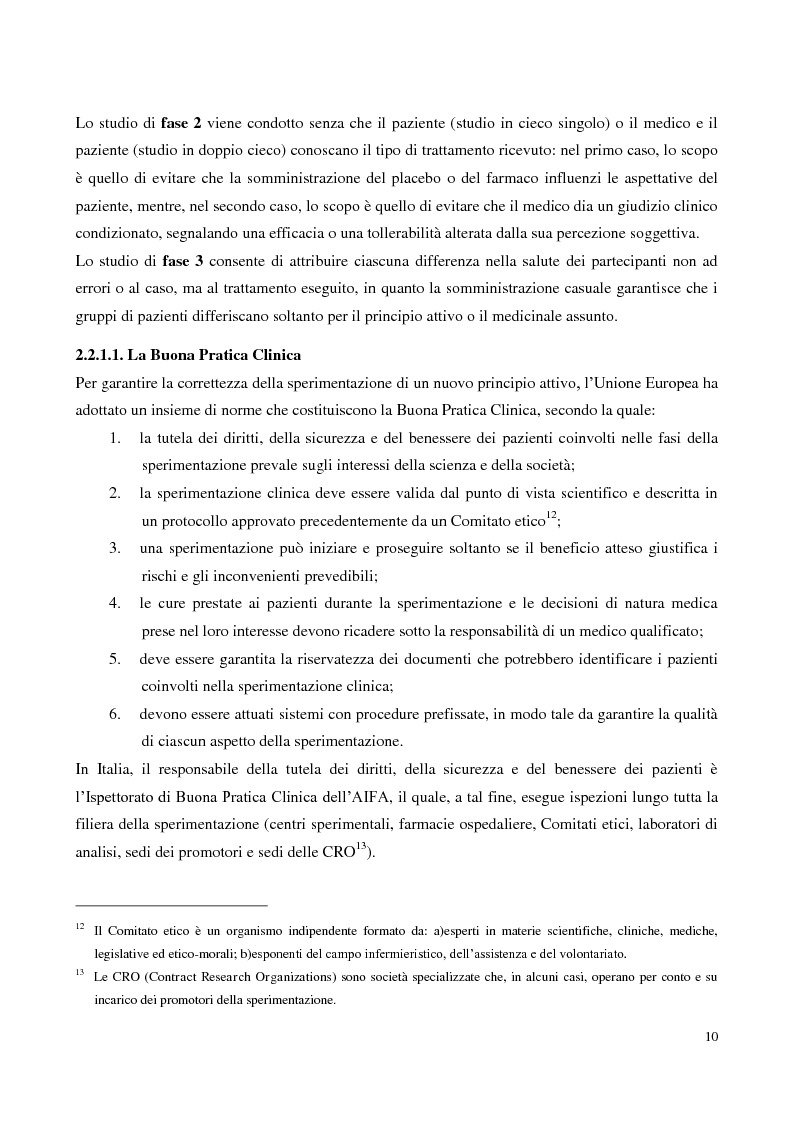 Estratto dalla tesi: Il lancio di nuovi prodotti nel mercato Pharma