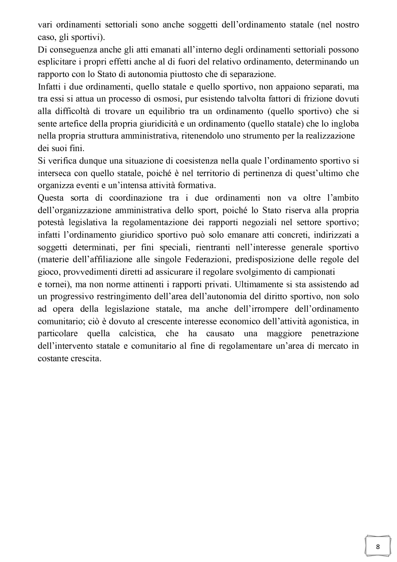 Estratto dalla tesi: Lo sport come servizio pubblico locale: le forme di gestione