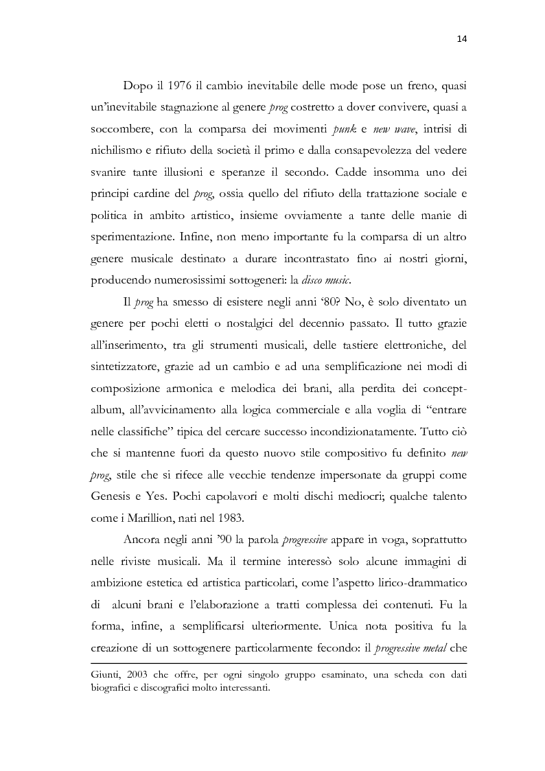 Estratto dalla tesi: Tra rock progressivo e tradizione colta: il "caso" Queen