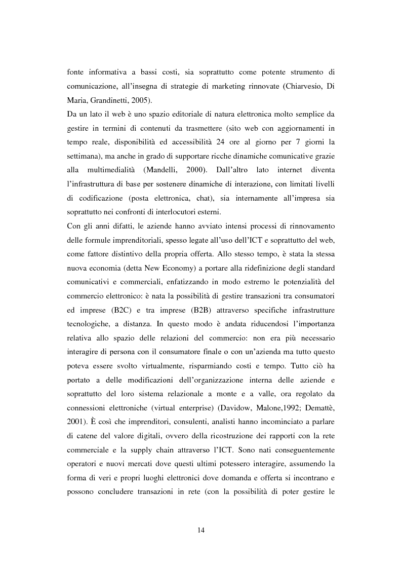 Estratto dalla tesi: Il ruolo delle ICT nelle aziende: domanda ed offerta di nuove tecnologie nel mercato italiano delle piccole imprese