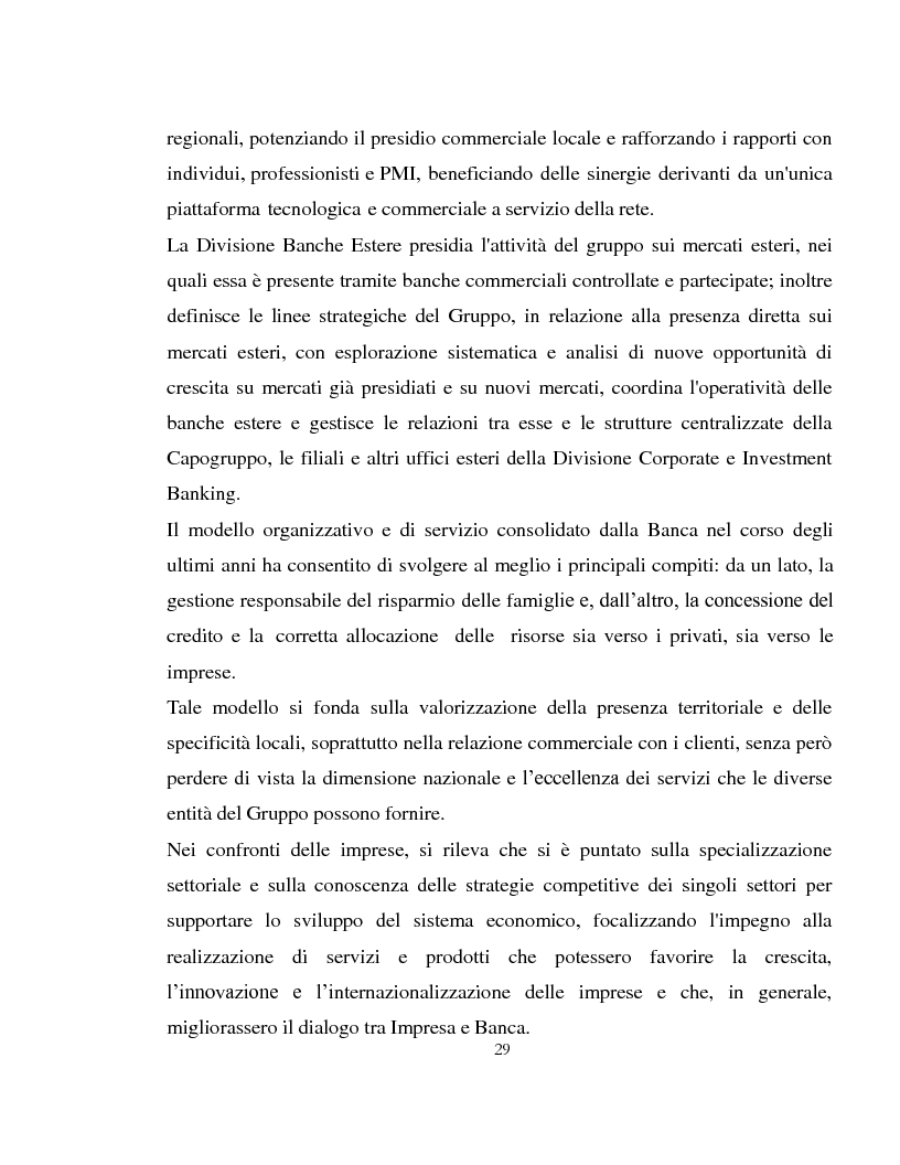 Estratto dalla tesi: La struttura organizzativa e la governance del gruppo Intesa San Paolo. La storia del Banco di Napoli tra splendori, fusioni e ristrutturazioni