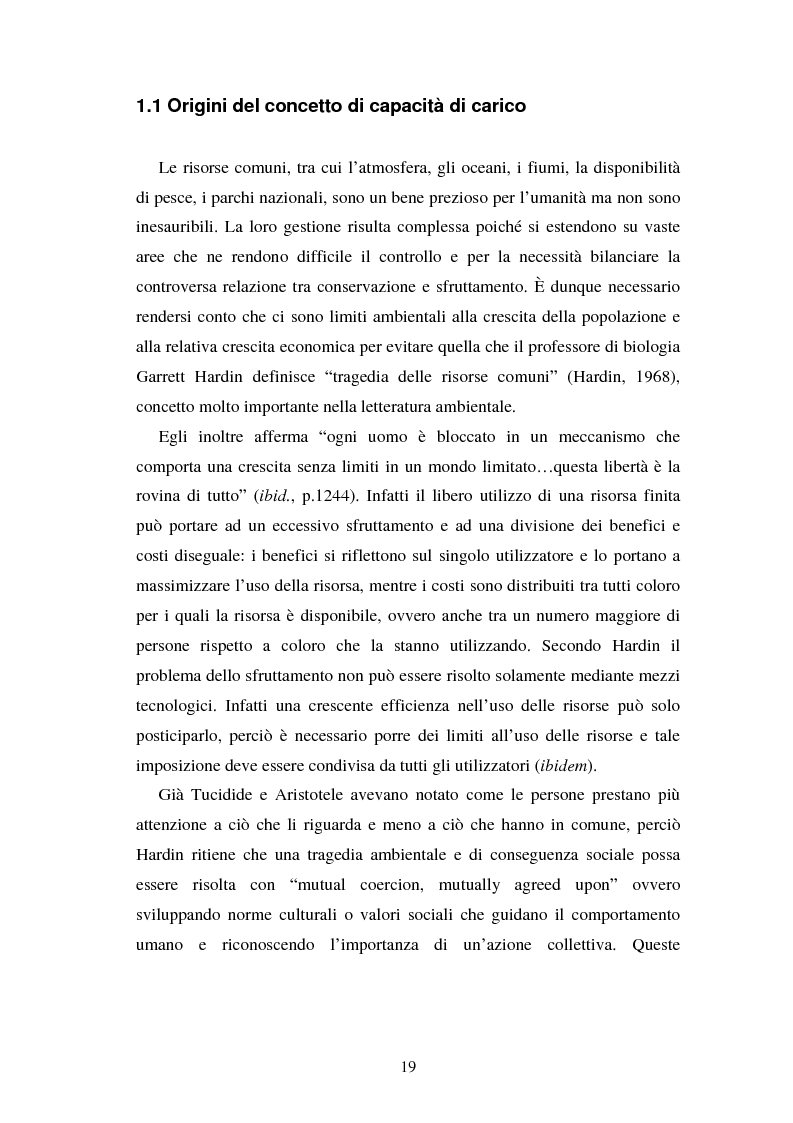 Estratto dalla tesi: La capacità di carico turistica per le aree protette: un' analisi del territorio del Parco Adamello