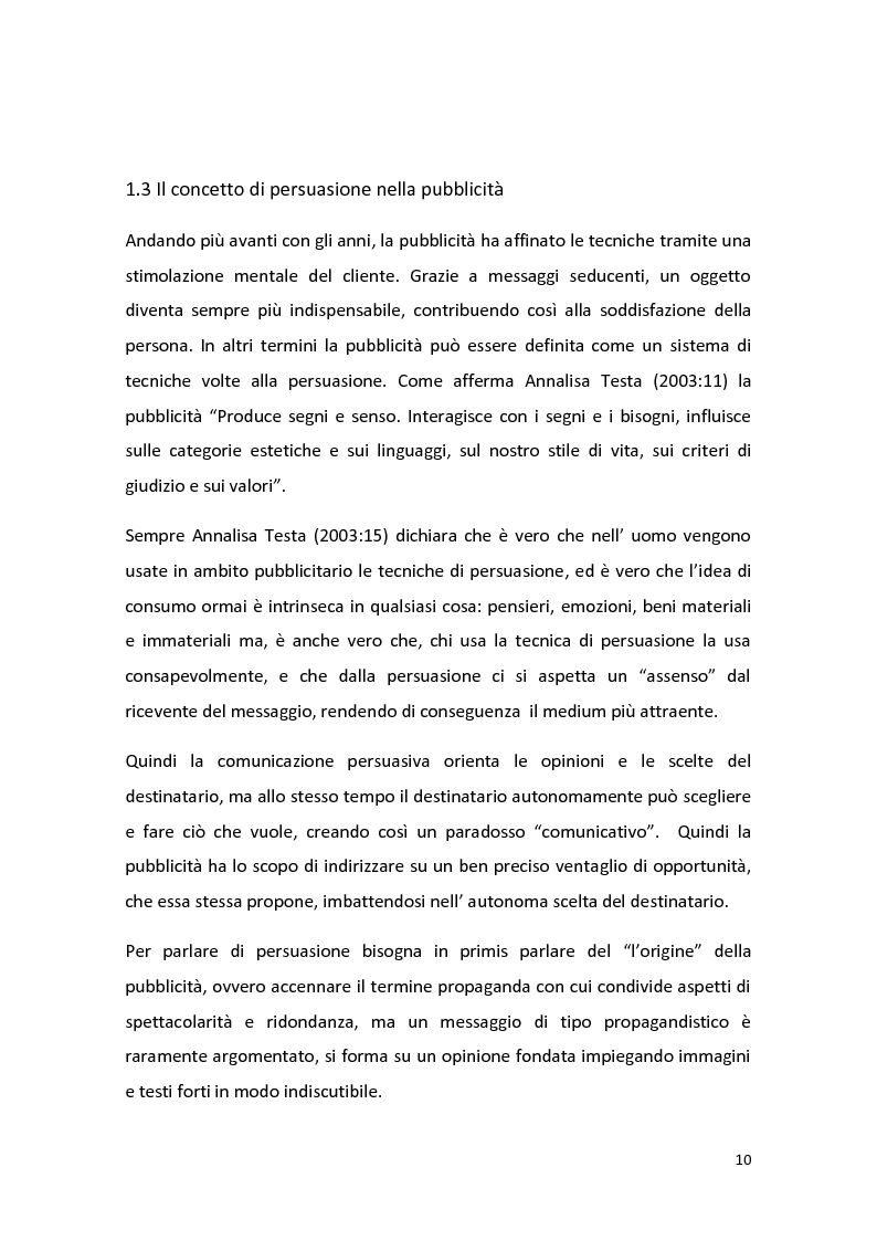 Estratto dalla tesi: Donne, pubblicità e stereotipi