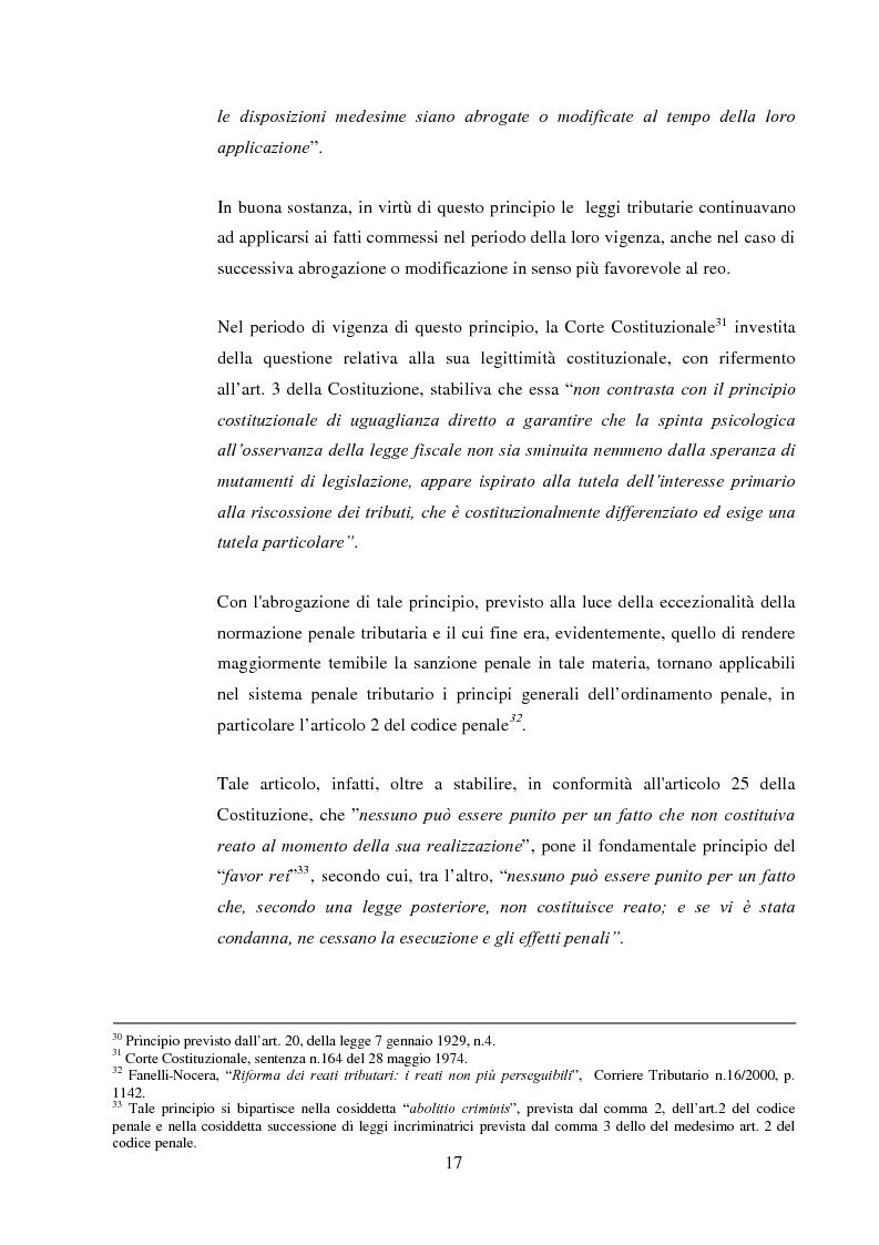 Estratto dalla tesi: La Normativa penale-tributaria. Evoluzione e Peculiarità