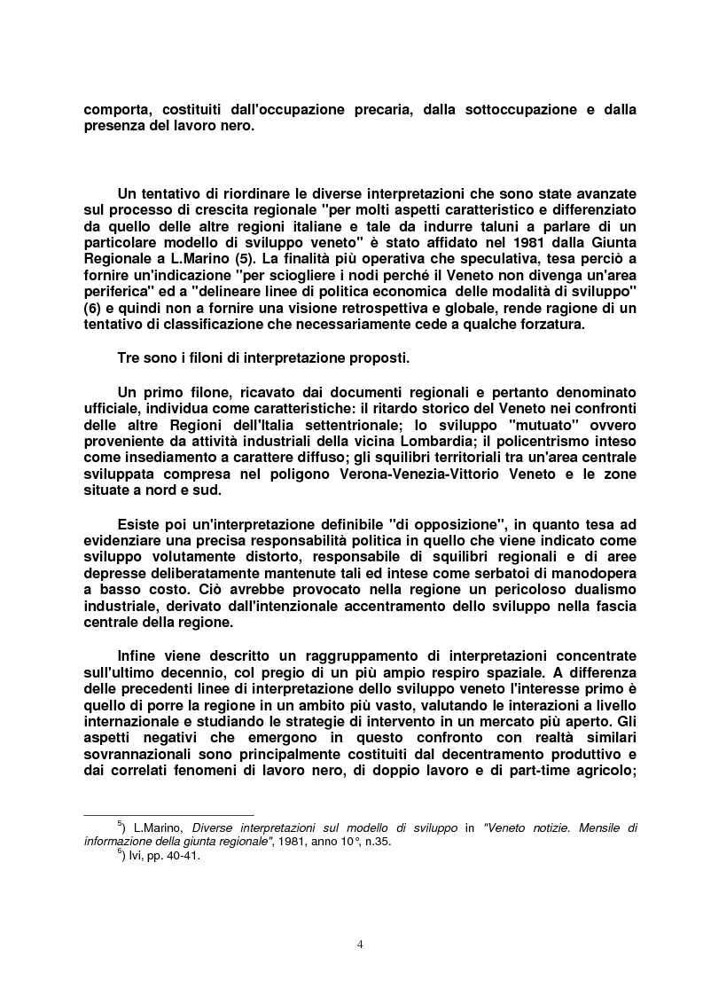 Anteprima della tesi: Modello veneto e Terza Italia: un caso di insediamento calzaturiero nel territorio veronese (1954-1985), Pagina 11