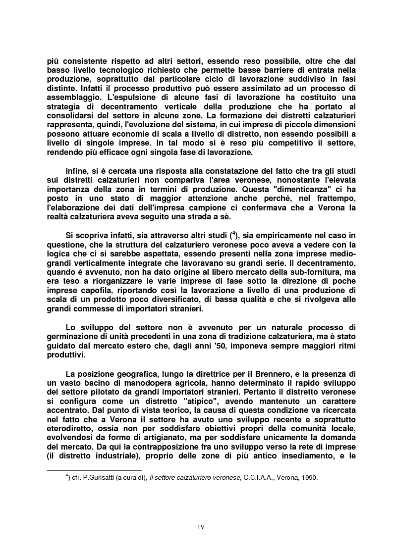 Anteprima della tesi: Modello veneto e Terza Italia: un caso di insediamento calzaturiero nel territorio veronese (1954-1985), Pagina 4