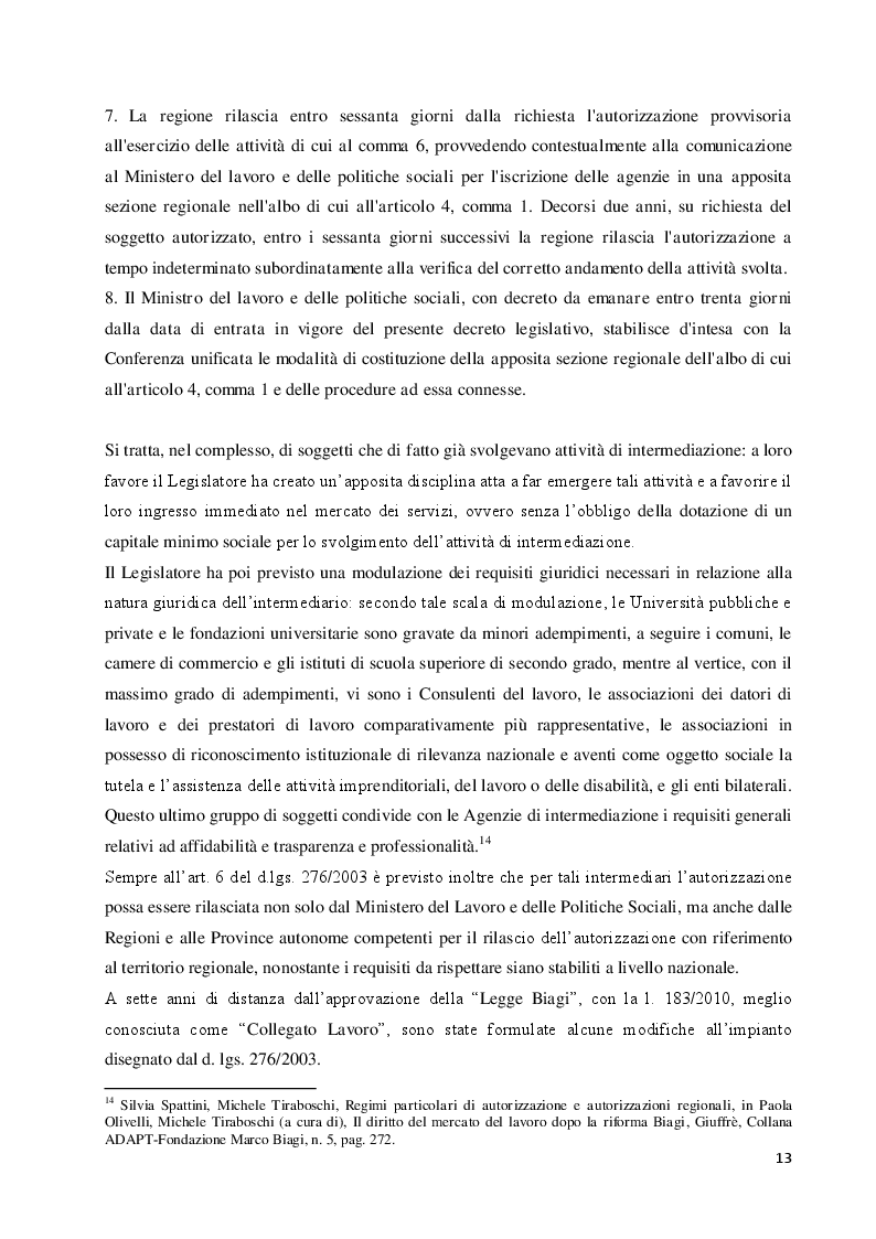Estratto dalla tesi: Profili giuridici e contenuti professionali del social recruitment: Usa e Italia a confronto