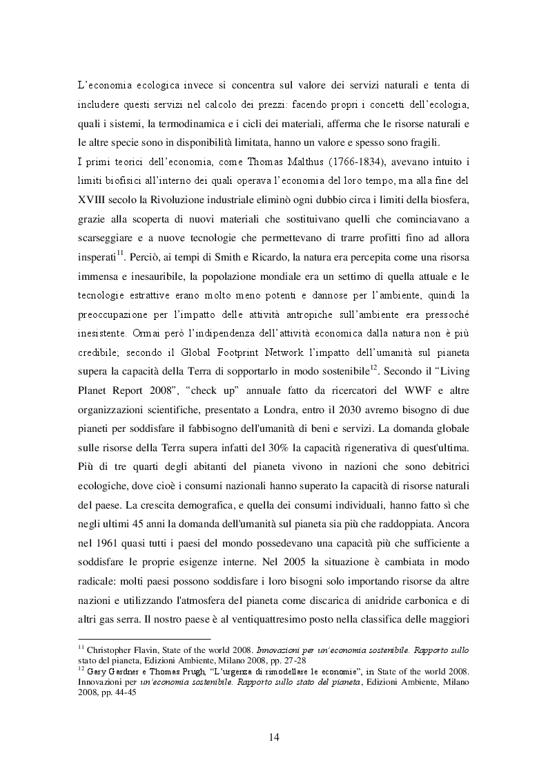 Estratto dalla tesi: Servizi degli ecosistemi. Analisi e valutazione nelle Alpi lombarde