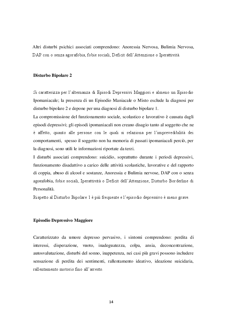 Estratto dalla tesi: Attaccamento e psicopatologia: linee teoriche e ricerca empirica