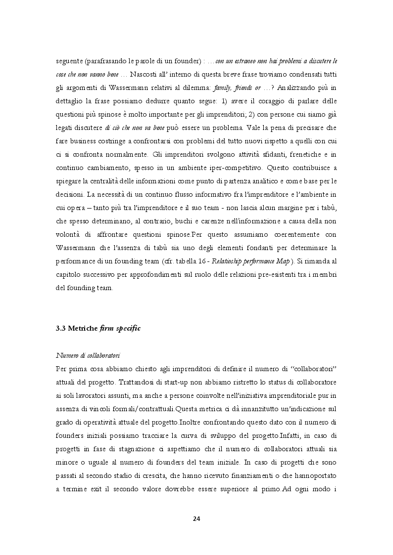 Estratto dalla tesi: Restart Italia, una indagine empirica sulle startup italiane e sui programmi di incubazione a supporto dell'imprenditorialità