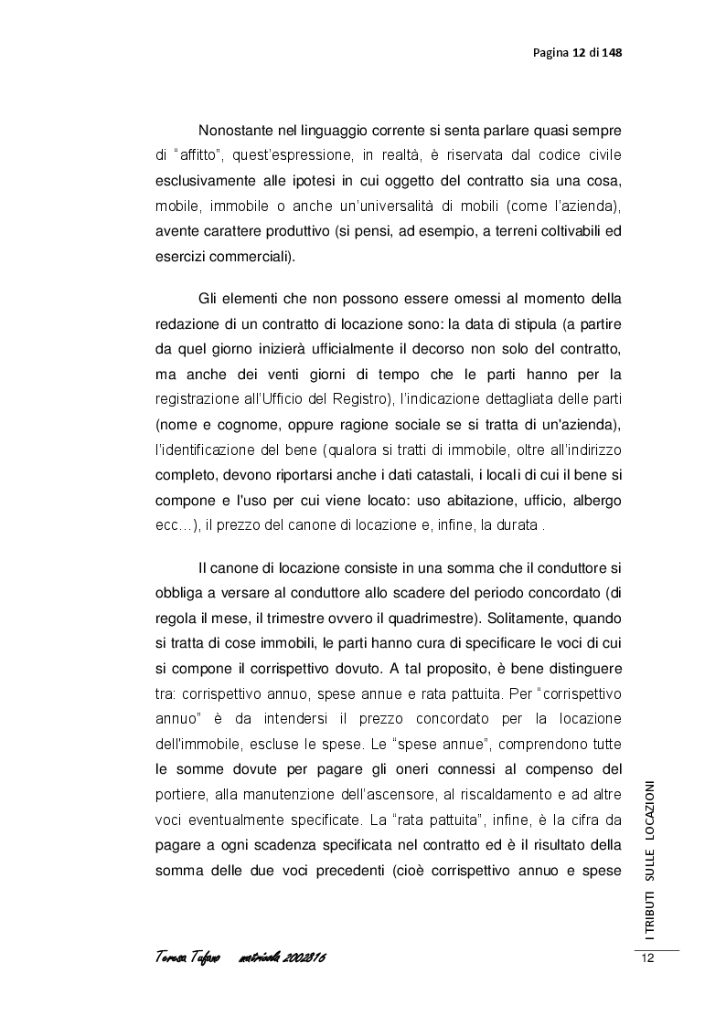 Estratto dalla tesi: I tributi sulle locazioni
