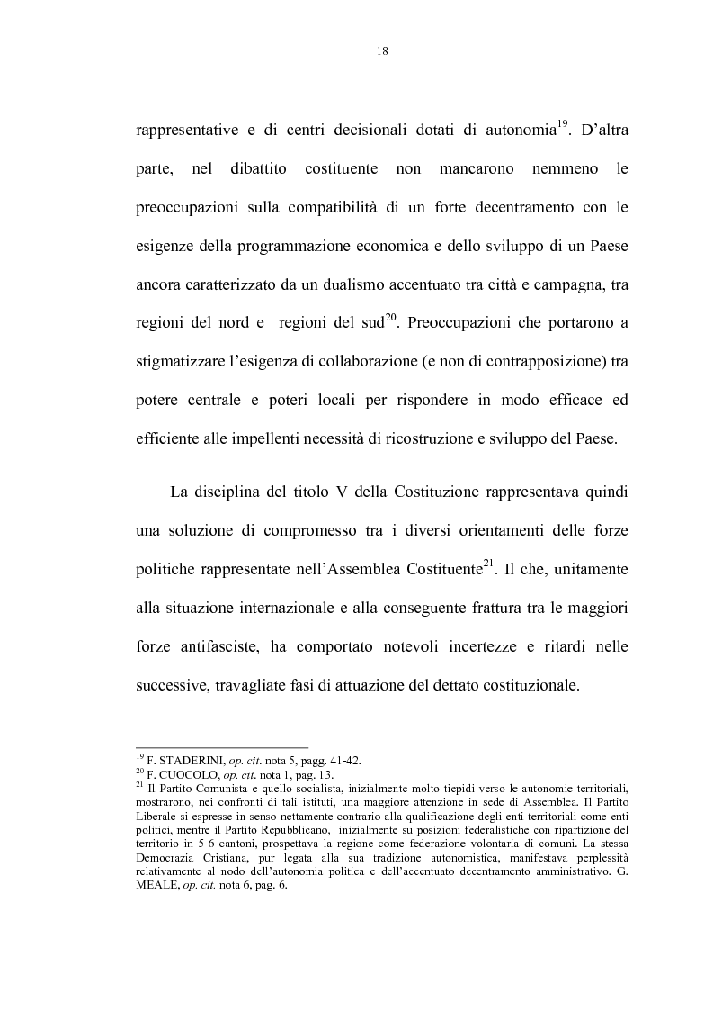 Anteprima della tesi: La riforma delle autonomie locali, Pagina 12