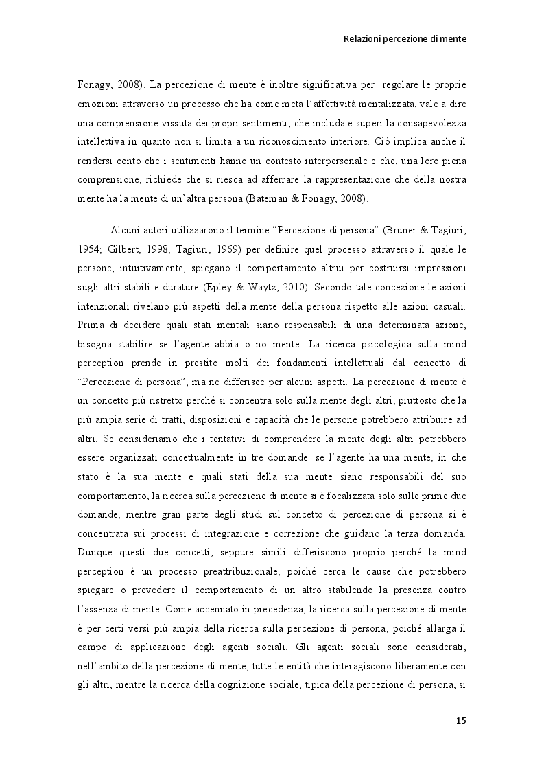 Estratto dalla tesi: Analisi delle relazioni fra percezione di mente, disturbi alimentari e ruolo dei mass-media
