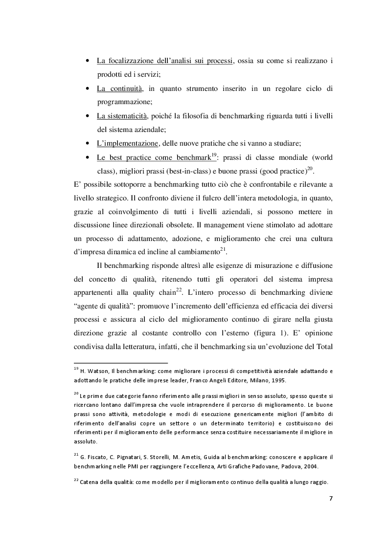 Estratto dalla tesi: Il benchmarking negli enti pubblici territoriali: le esperienze internazionali