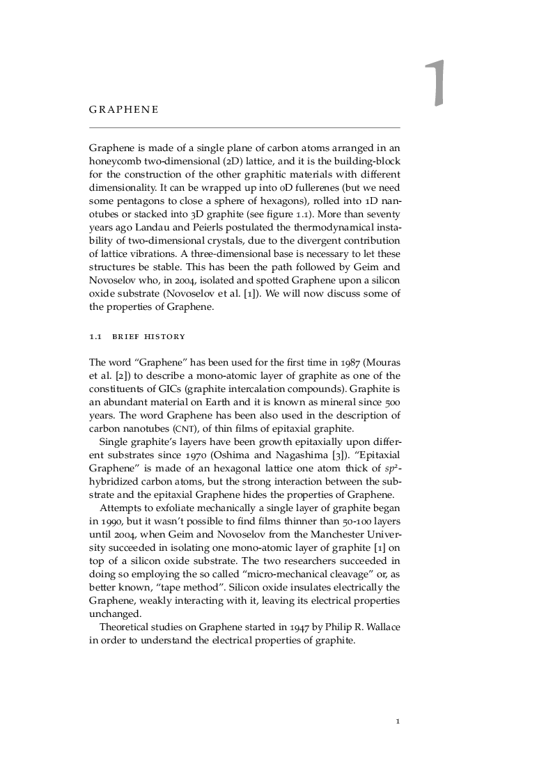 Estratto dalla tesi: Growth and characterization of Graphene