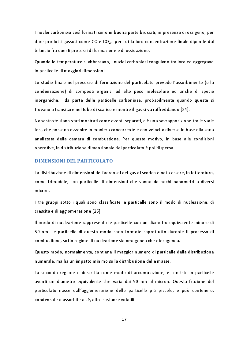 Estratto dalla tesi: Studio, realizzazione e validazione di un sistema di spettroscopia cavity ring down absorption per l’analisi del particolato nei gas di scarico