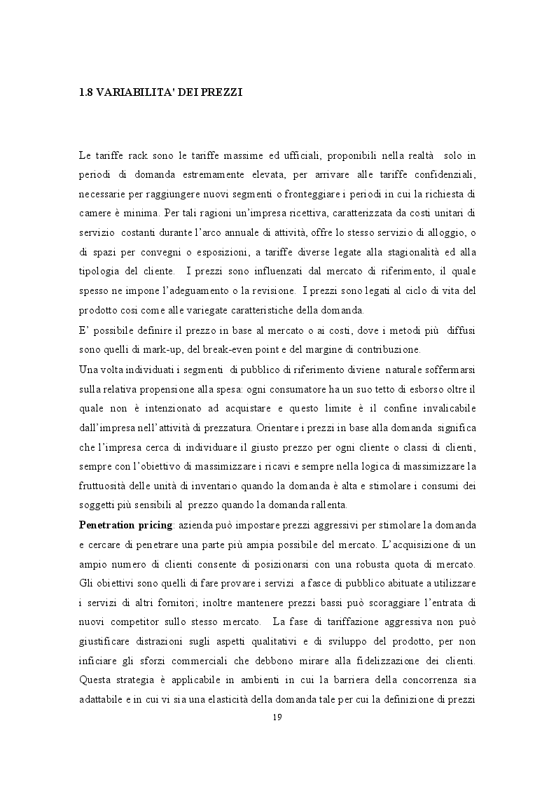 Estratto dalla tesi: L'impatto di eventi internazionali sulle politiche del Revenue Management nel luxury scale: i festival del cinema di Roma e Venezia