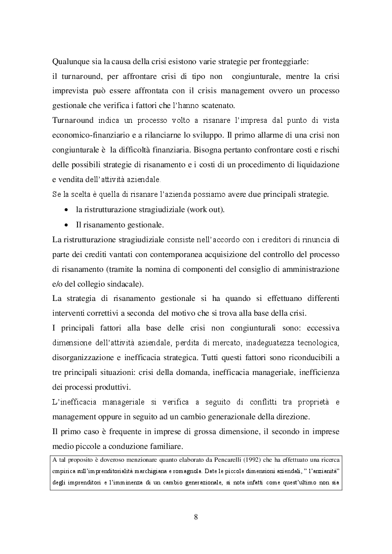 Estratto dalla tesi: Crisi Economica e Mondo del Lavoro