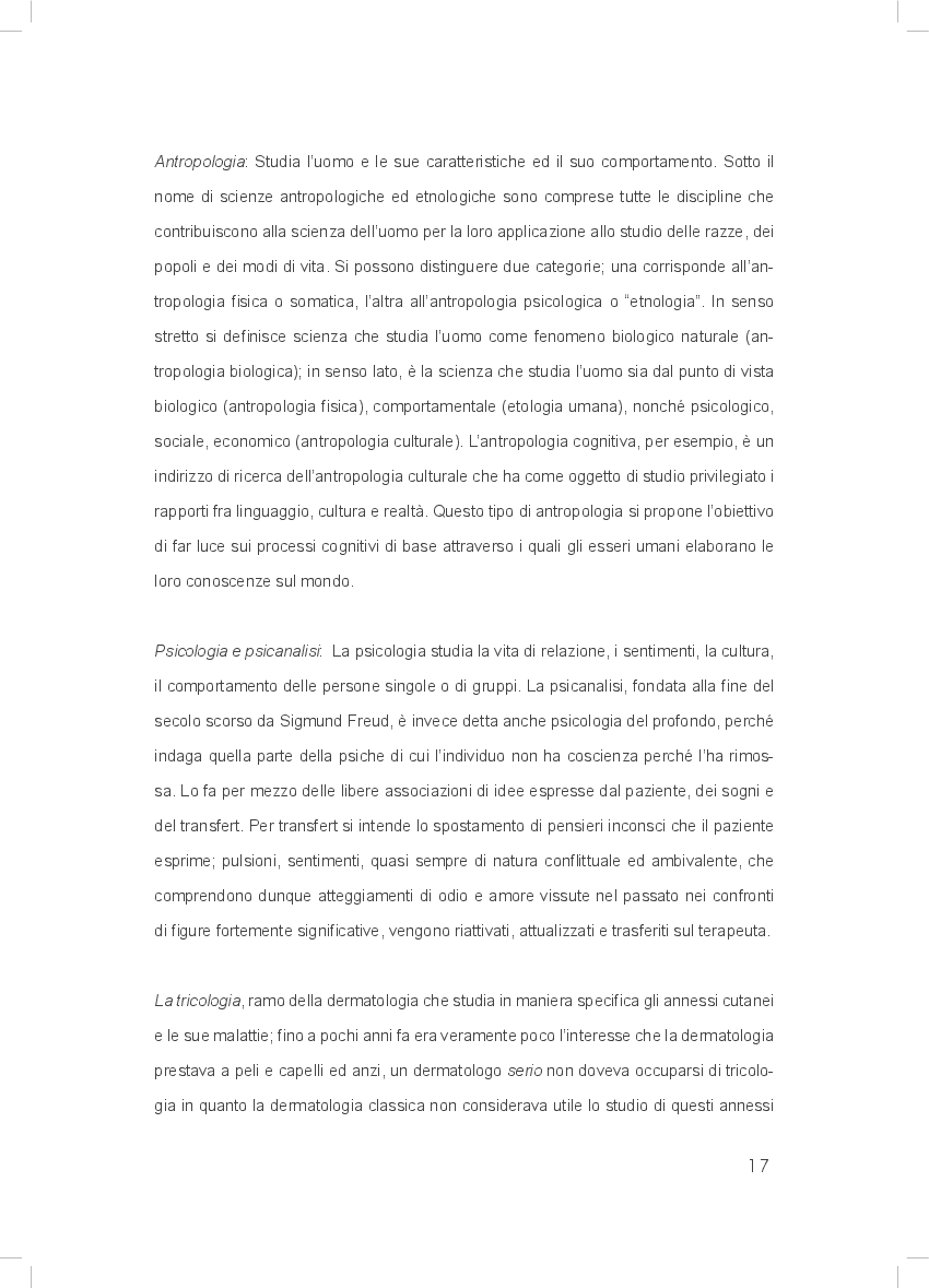 Estratto dalla tesi: Love is in the Hair - Miti allo specchio