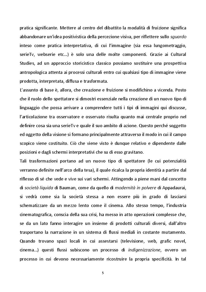 Anteprima della tesi: Duello all'ultimo Schermo. Migrazioni del Western nel nuovo Panorama Audiovisivo., Pagina 6