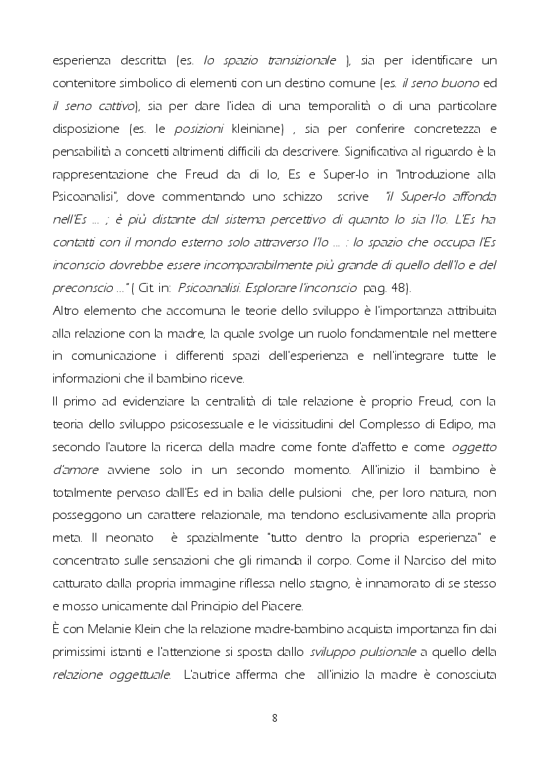 Estratto dalla tesi: La stanza di arte terapia come spazio di rappresentazione: i fantasmi prendono corpo