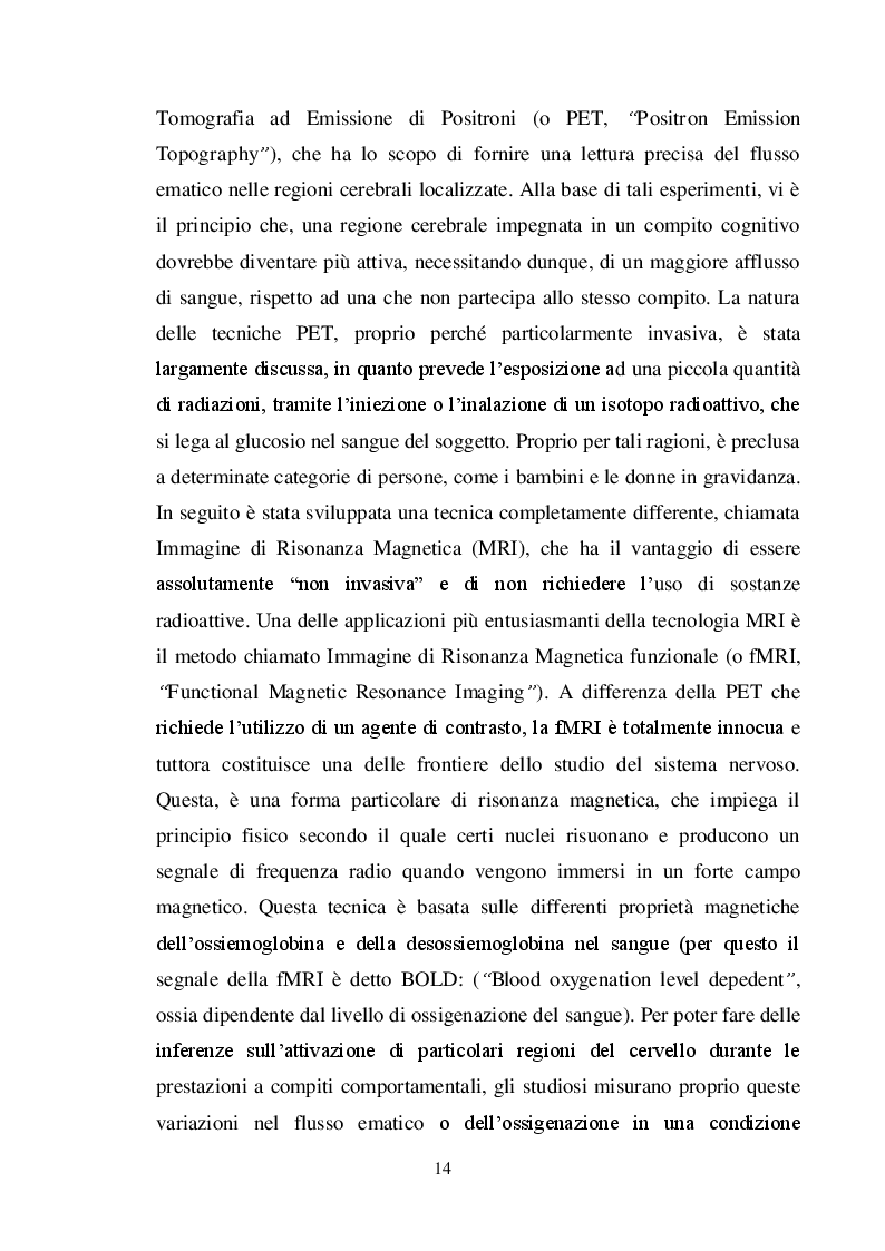 Estratto dalla tesi: Memoria ed emozioni: Le Flashbulb memories