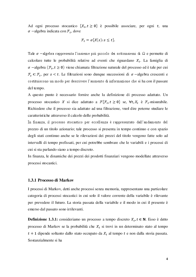Estratto dalla tesi: La prezzatura delle opzioni asiatiche nei mercati di Lèvy