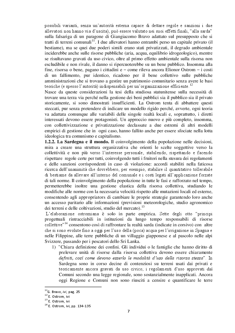 Estratto dalla tesi: Le terre pubbliche e i beni collettivi