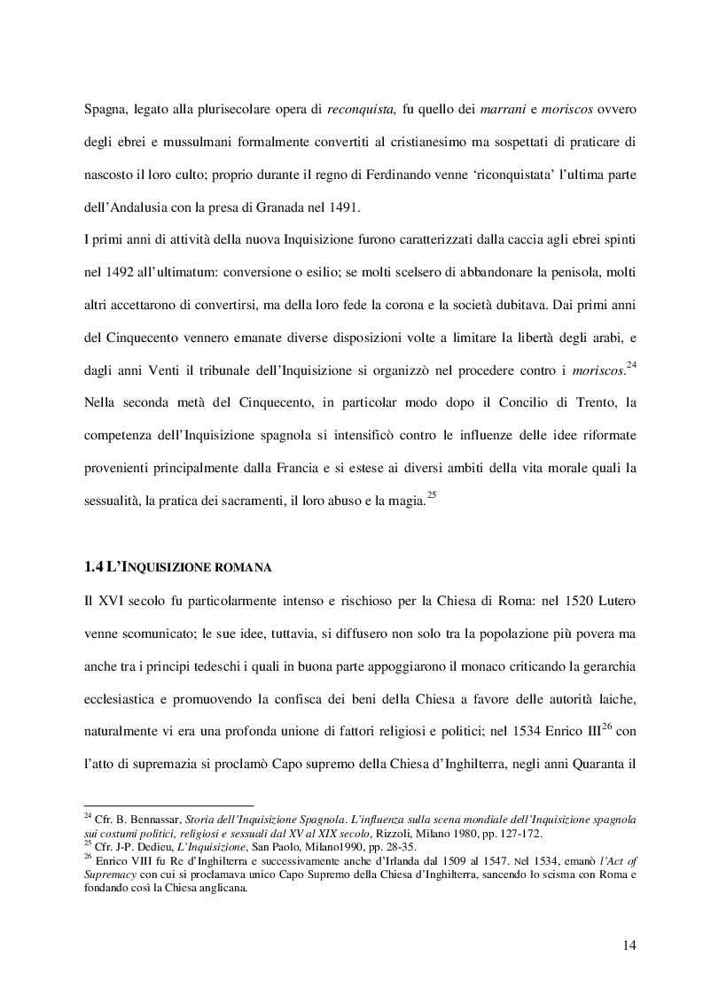 Estratto dalla tesi: Inquisizione e stregoneria: l'instructio pro formandis processibus in causis strigum, sortilegiorum et maleficiorum