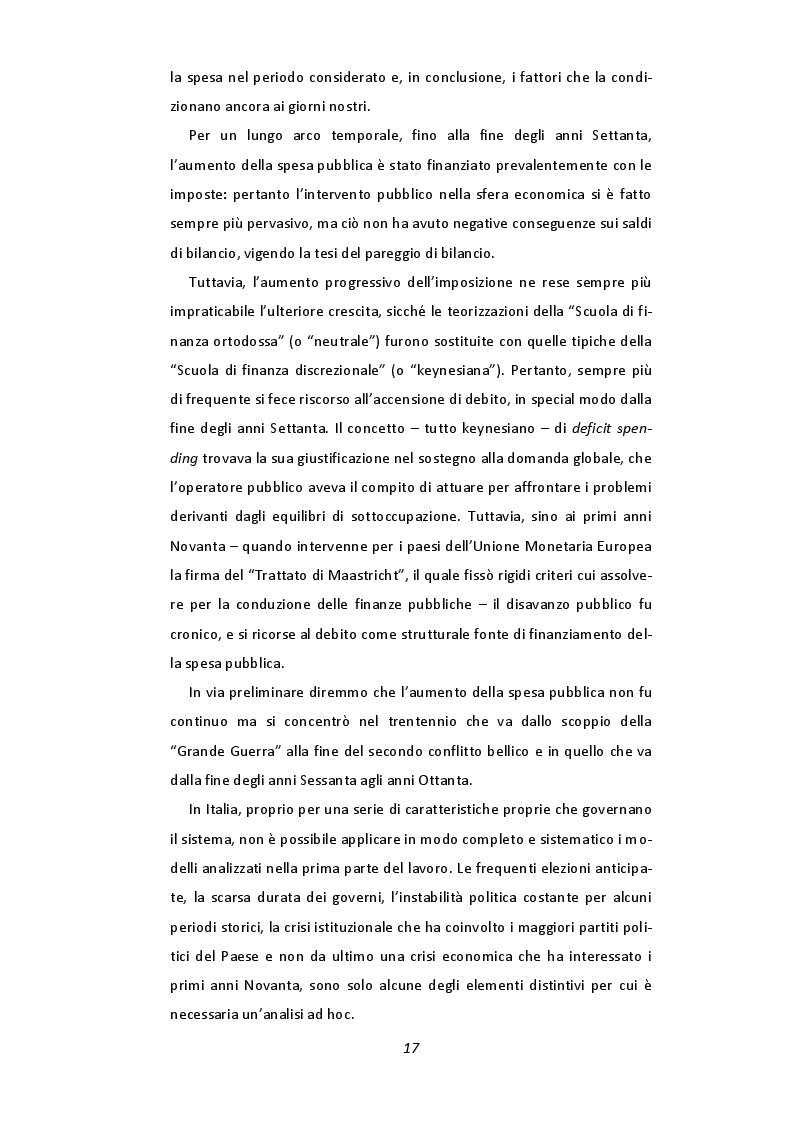 Estratto dalla tesi: Il ciclo politico-economico in Italia (1960-2008)