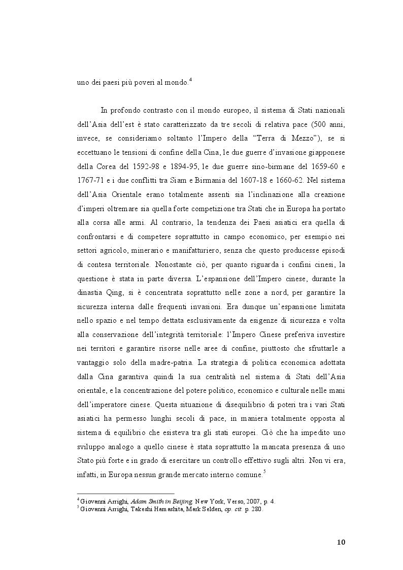 Estratto dalla tesi: Relazioni tra Cina e Africa: storia, economia e risorse