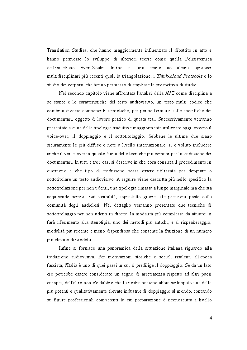 Anteprima della tesi: Letteratura sullo schermo. Traduzione e sottotitolaggio del documentario ''Unos pocos buenos amigos'' di Luis Ospina, Pagina 3