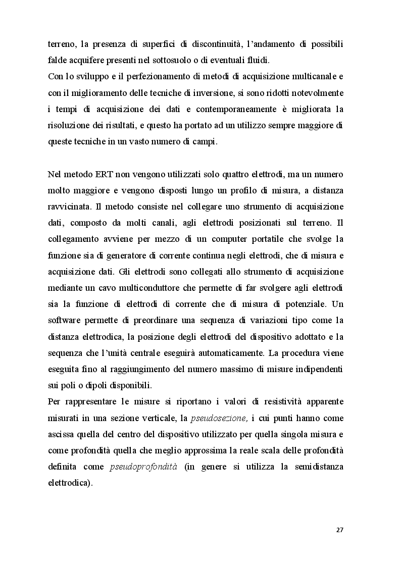 Estratto dalla tesi: Indagini geofisiche integrate finalizzate alla caratterizzazione di una diga in terra: il caso studio della diga di Sterpeto (Civitavecchia, Roma)