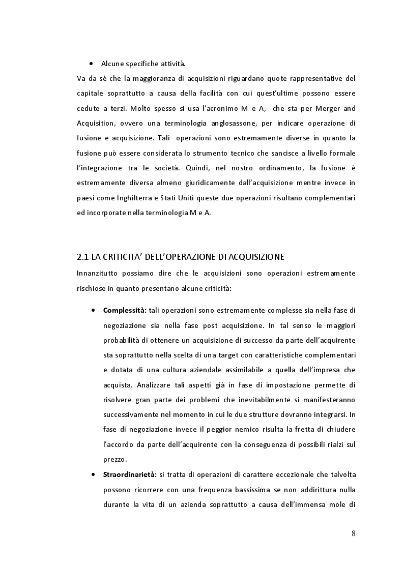 Estratto dalla tesi: L'accordo Fiat - Chrysler nell'ambito delle aggregazioni aziendali