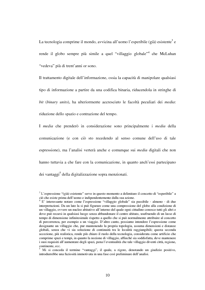 Anteprima della tesi: La recente evoluzione dei media digitali e le sue conseguenze sul pensiero filosofico, Pagina 8