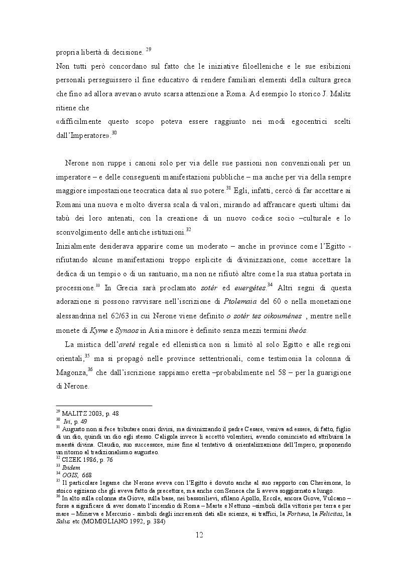 Estratto dalla tesi: Domus Aurea, il palazzo del Sole