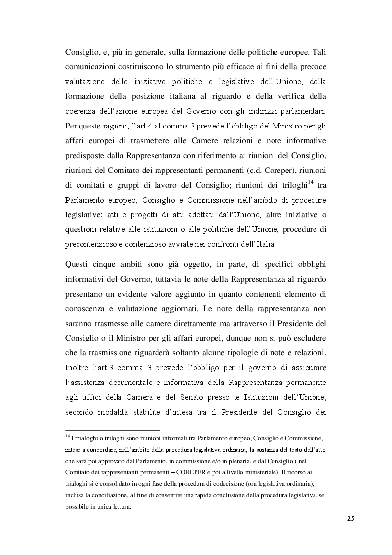 Estratto dalla tesi: La partecipazione dell'Italia alla formazione e all'attuazione della normativa comunitaria: la legge 24 dicembre 2012 n°234