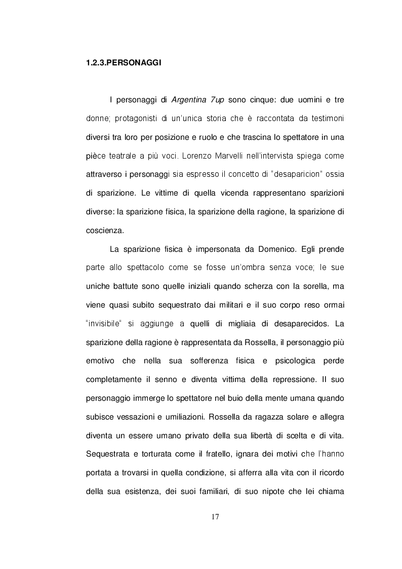 Estratto dalla tesi: Argentina 7up. Il teatro e i generali della dittatura argentina (1976-1983)